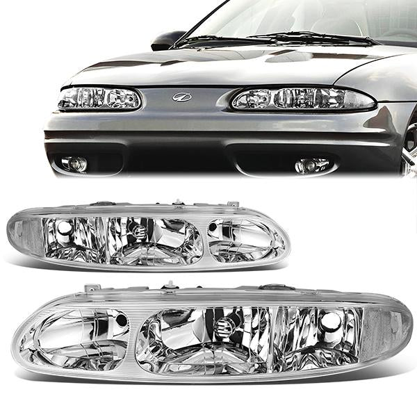 Factory Style Headlights <br>99-04 Oldsmobile Alero