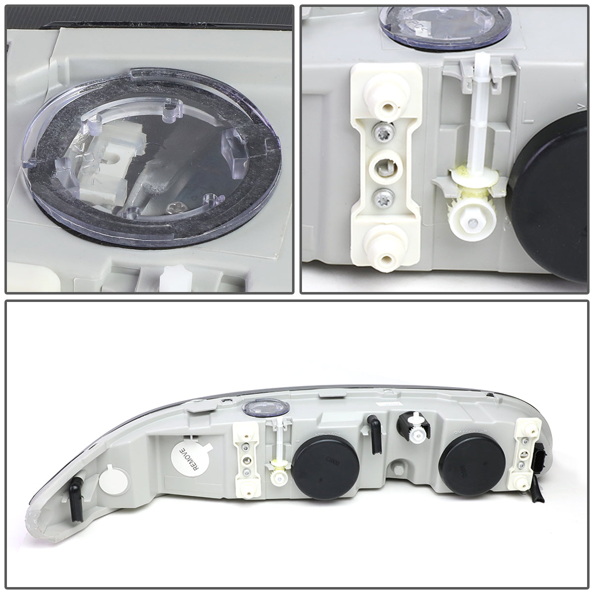 Factory Style Headlights <br>99-04 Oldsmobile Alero