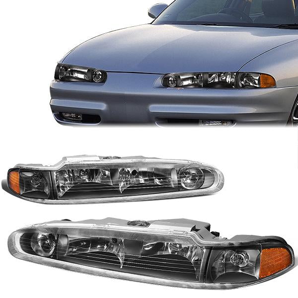 Factory Style Headlights <br>98-02 Oldsmobile Intrigue