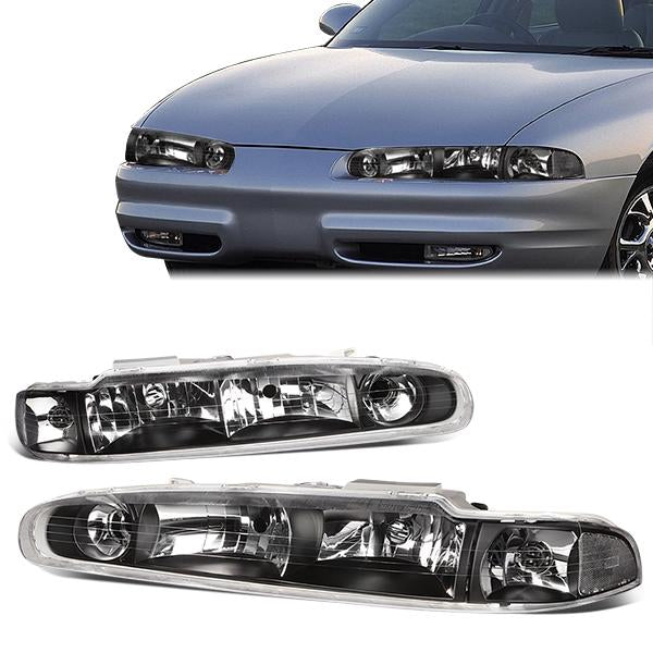 Factory Style Headlights <br>98-02 Oldsmobile Intrigue