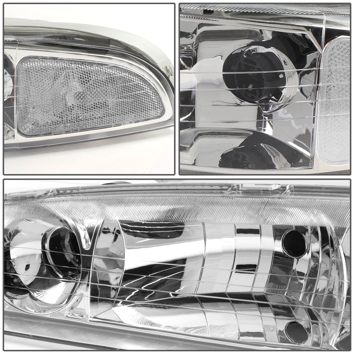 Factory Style Headlights <br>98-02 Oldsmobile Intrigue