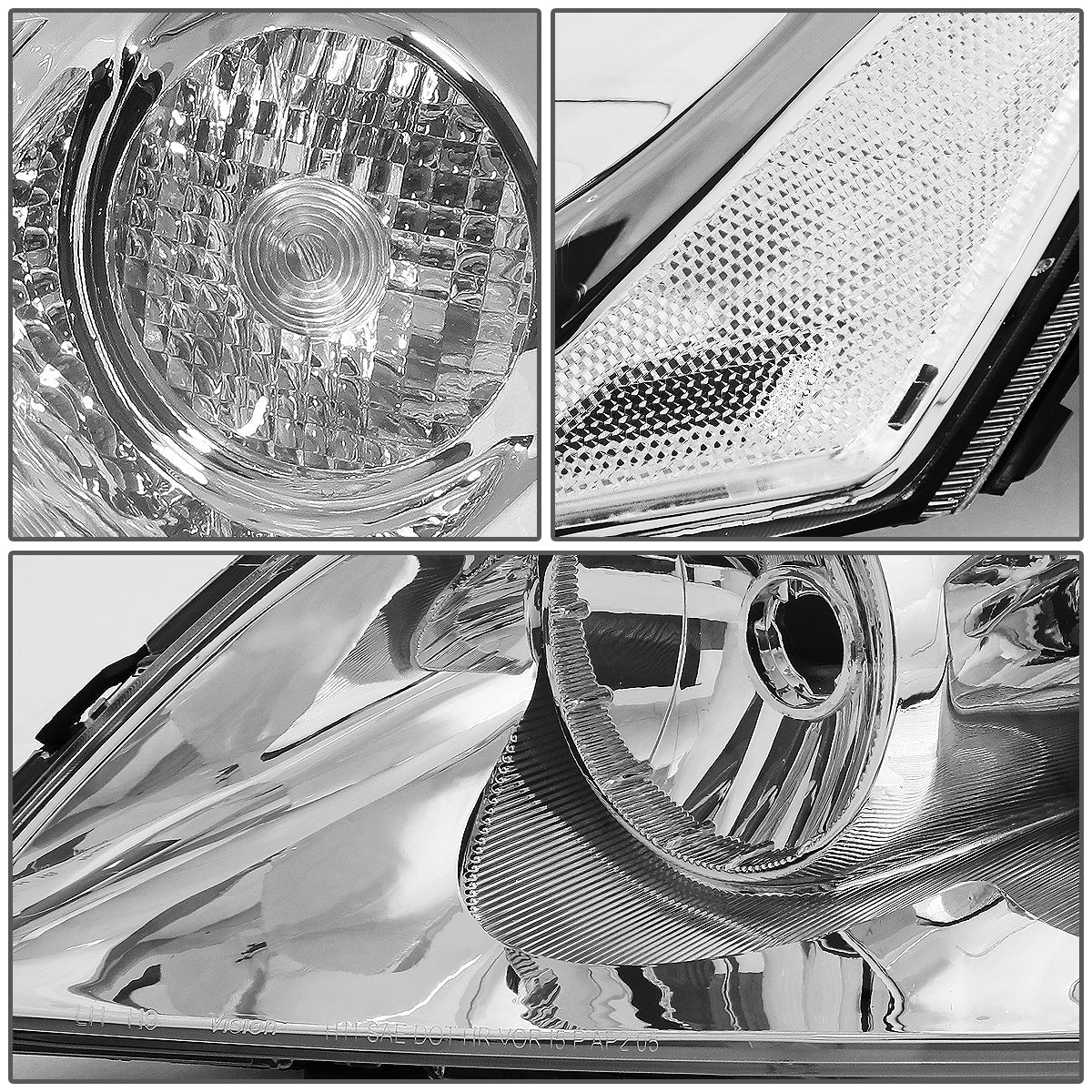 Factory Style Headlights <br>05-10 Pontiac G6