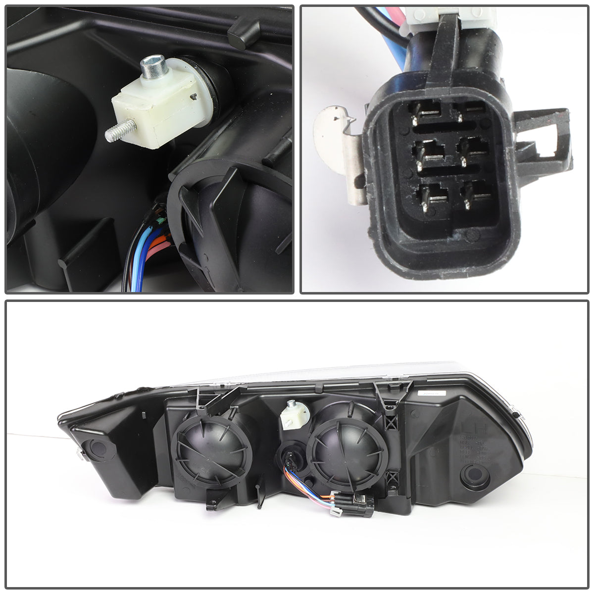 Factory Style Headlights <br>03-07 Saturn Ion