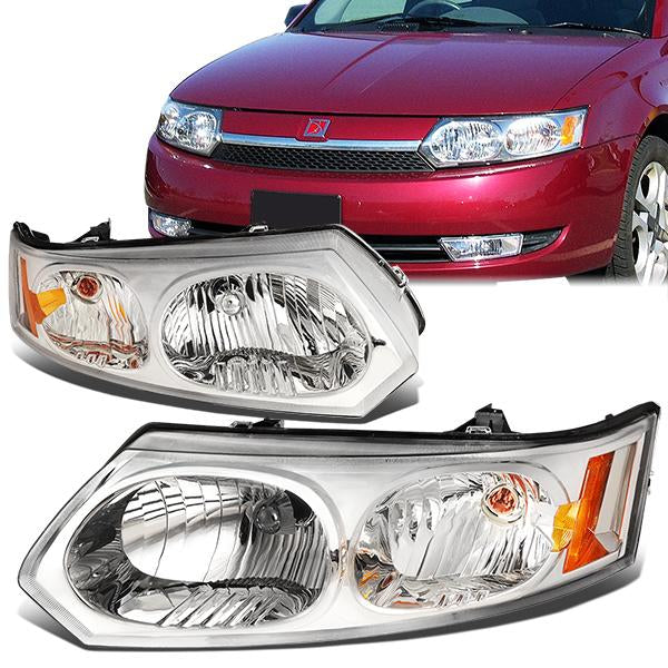 Factory Style Headlights <br>03-07 Saturn Ion