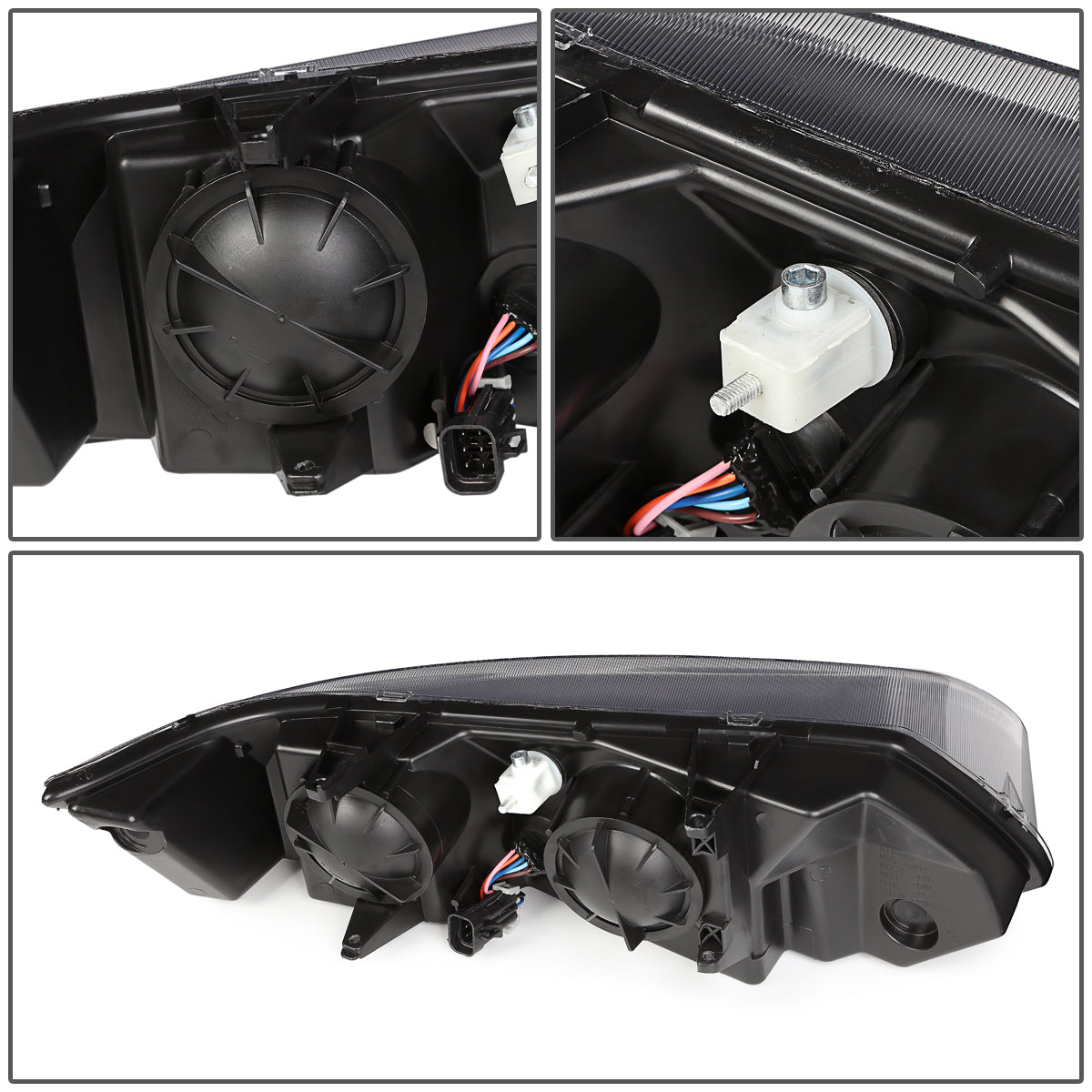 Factory Style Headlights <br>03-07 Saturn Ion