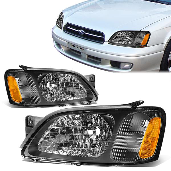 Factory Style Headlights <br>00-04 Subaru Legacy L / Brighton, 03-06 Baja