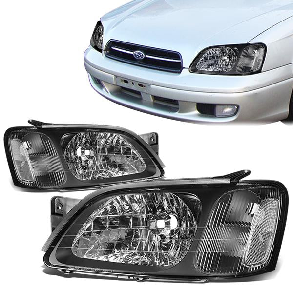 Factory Style Headlights <br>00-04 Subaru Legacy L / Brighton, 03-06 Baja