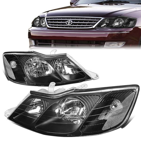 Factory Style Headlights <br>00-04 Toyota Avalon