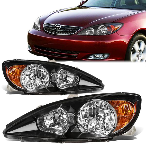 Factory Style Headlights <br>02-04 Toyota Camry