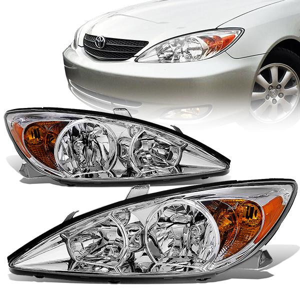 Factory Style Headlights <br>02-04 Toyota Camry