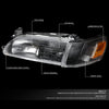 Factory Style Headlights <br>93-97 Toyota Corolla