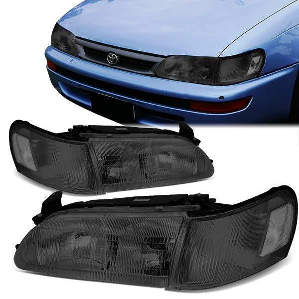 Factory Style Headlights <br>93-97 Toyota Corolla