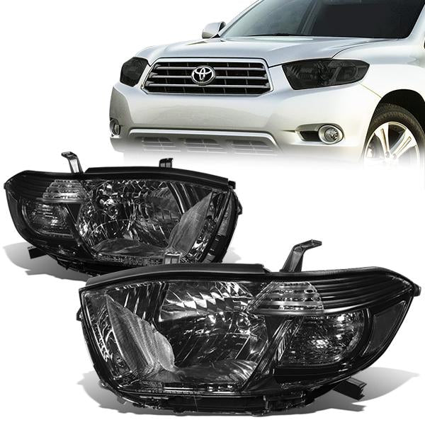 Factory Style Headlights <br>08-10 Toyota Highlander