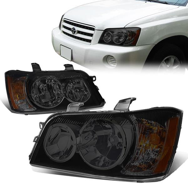 Factory Style Headlights <br>01-03 Toyota Highlander