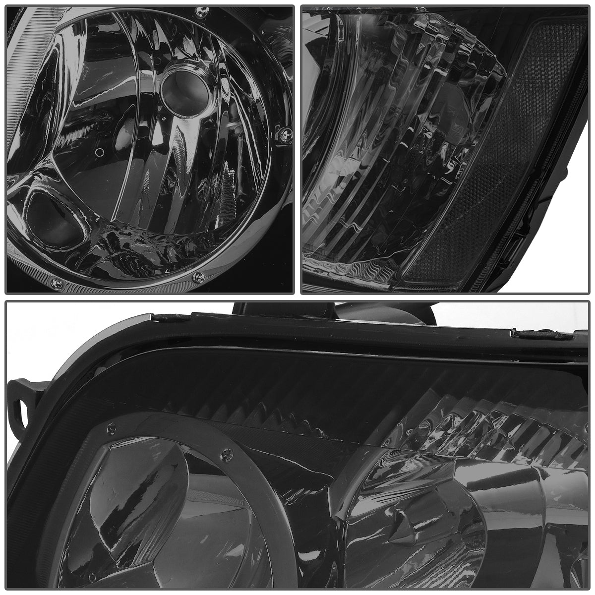 Factory Style Headlights <br>01-03 Toyota Highlander