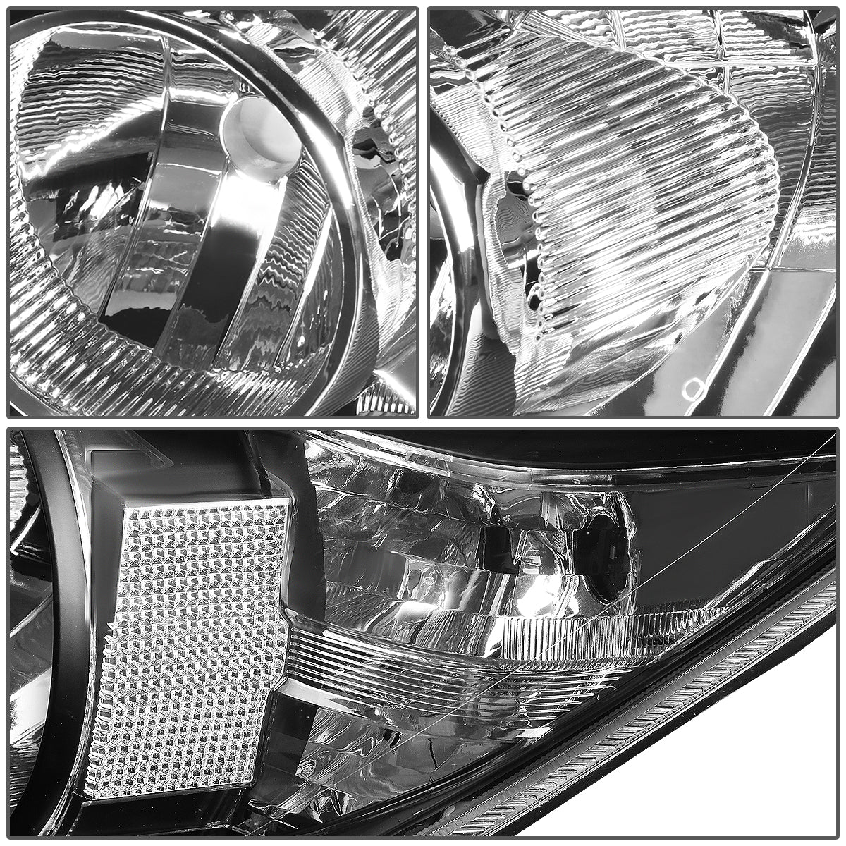 Factory Style Headlights <br>06-08 Toyota RAV4