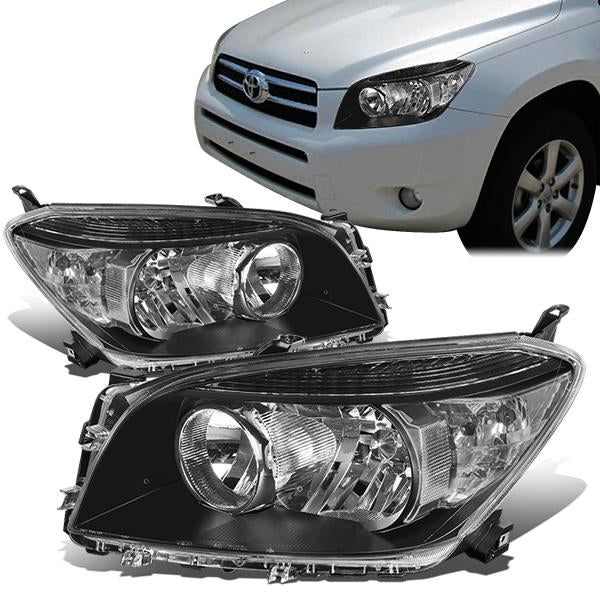 Factory Style Headlights <br>06-08 Toyota RAV4