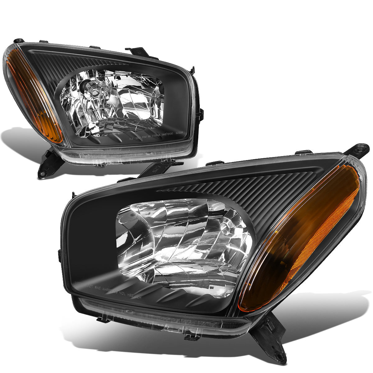 Factory Style Headlights <br>01-03 Toyota RAV4