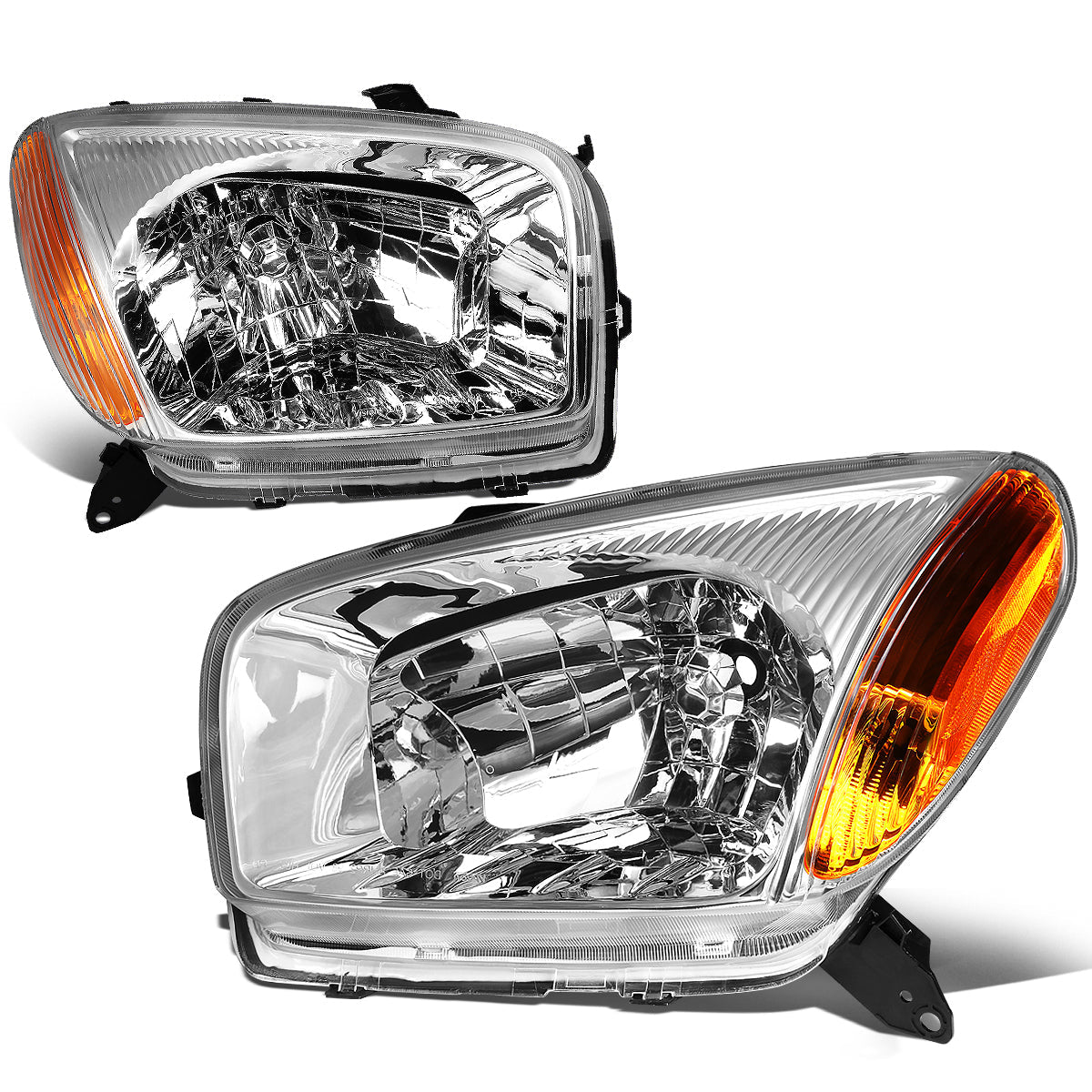 Factory Style Headlights <br>01-03 Toyota RAV4