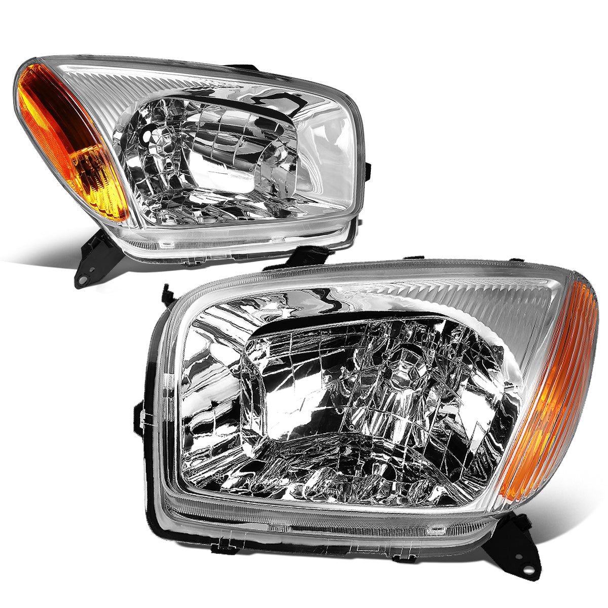 Factory Style Headlights <br>01-03 Toyota RAV4