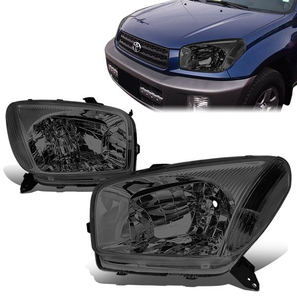 Factory Style Headlights <br>01-03 Toyota RAV4