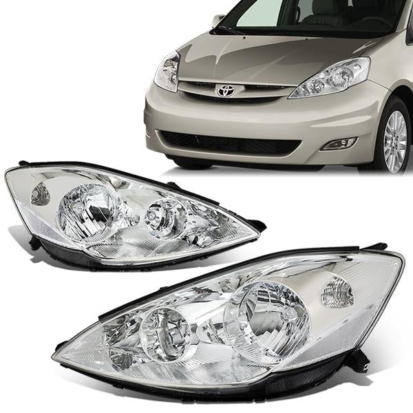 Factory Style Headlights <br>06-10 Toyota Sienna