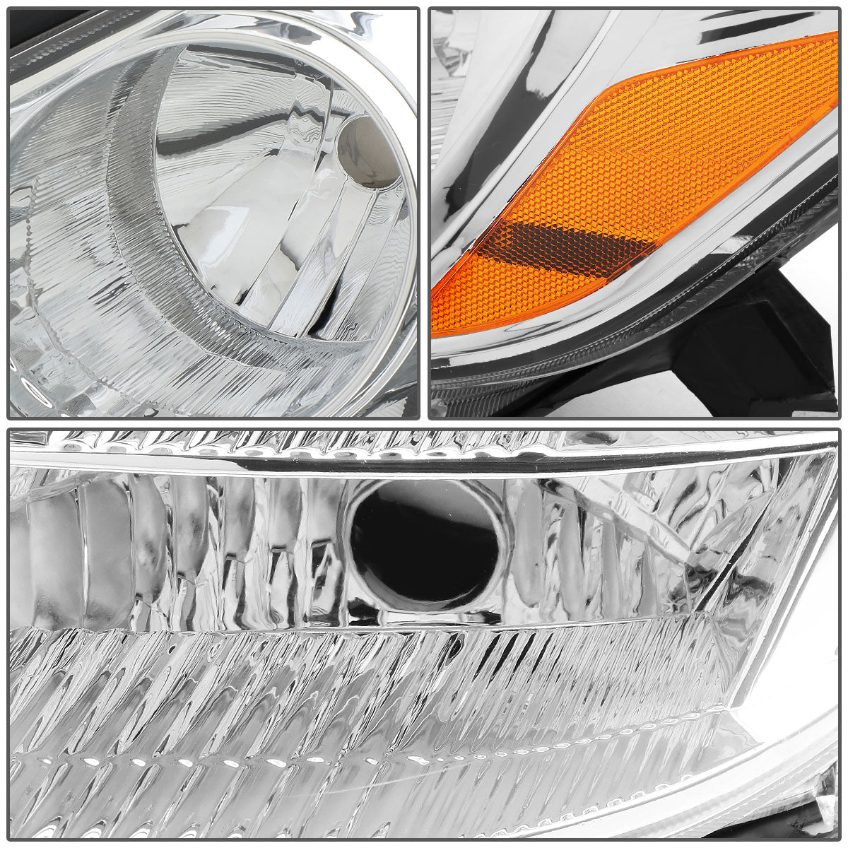 Factory Style Headlights <br>04-05 Toyota Sienna