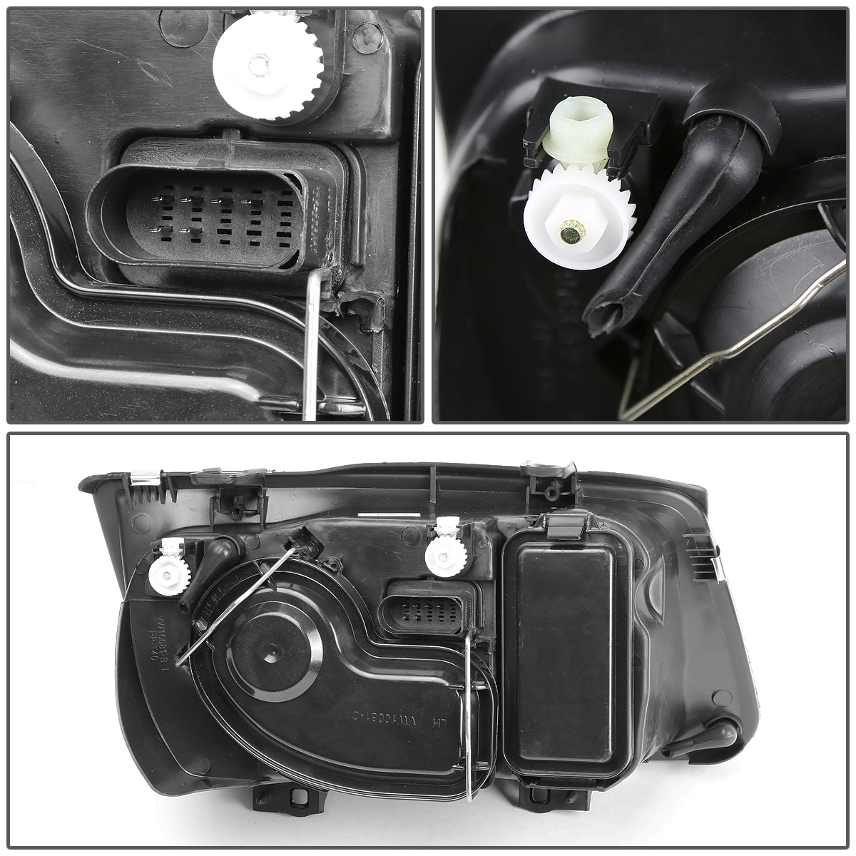 Factory Style Headlights <br>99-05 Volkswagen Jetta