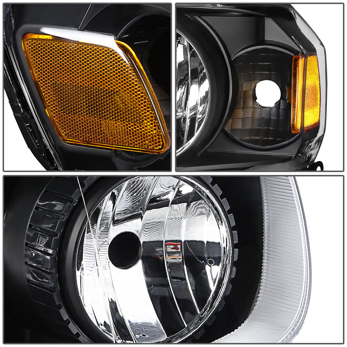 Factory Style Headlights <br>05-07 Ford Escape