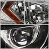 LED DRL Projector Headlights <br>14-16 Toyota Corolla Sedan