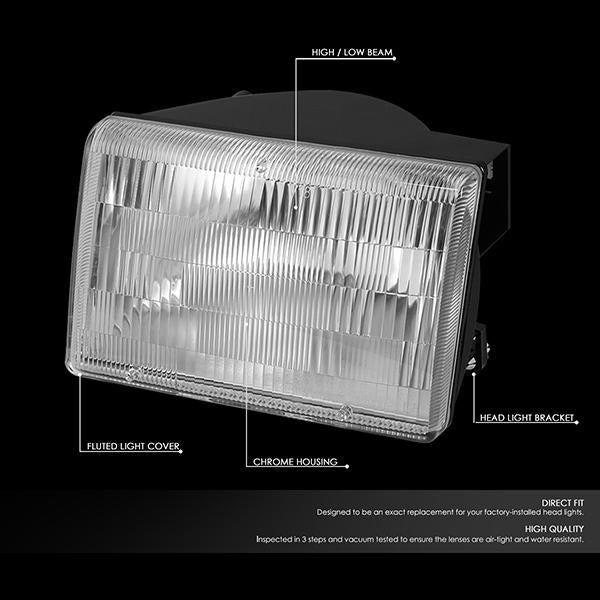 Factory Style Headlights <br>93-98 Jeep Grand Cherokee