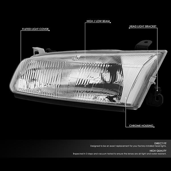 Factory Style Headlights <br>97-99 Toyota Camry