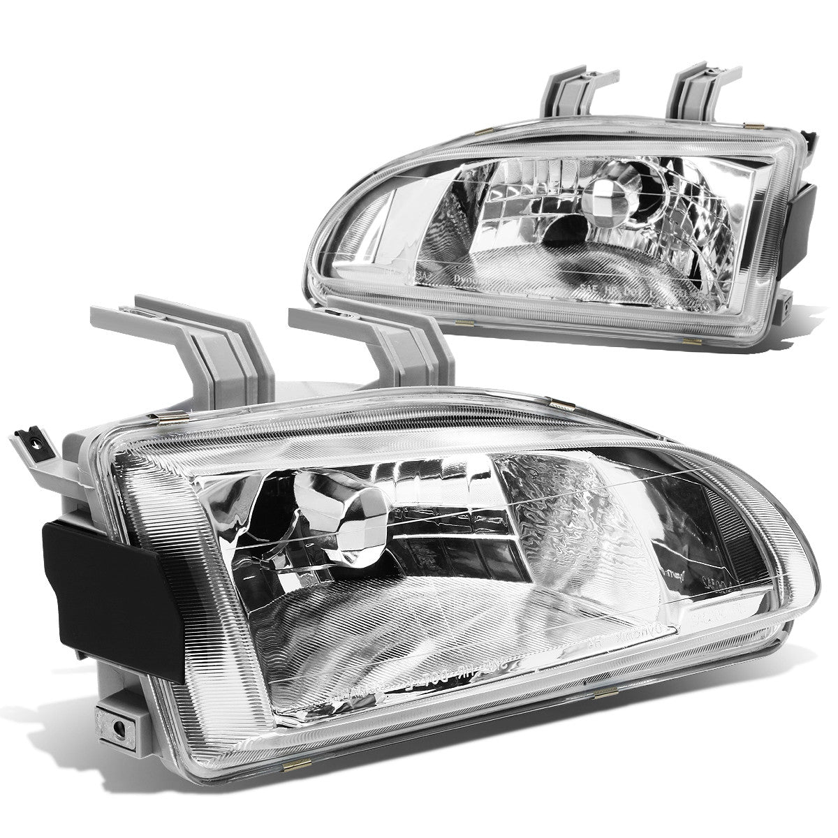 Factory Style Headlights <br>92-95 Honda Civic