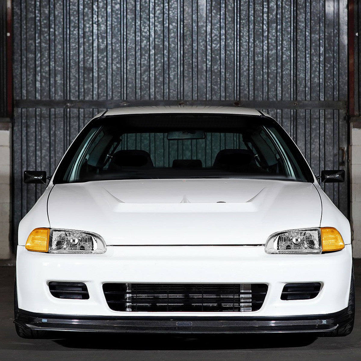 Factory Style Headlights <br>92-95 Honda Civic