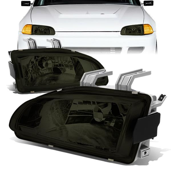 Factory Style Headlights <br>92-95 Honda Civic