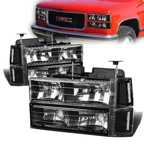 Factory Style Headlights <br>94-00 GMC Suburban Yukon 1500 -3500 C/K