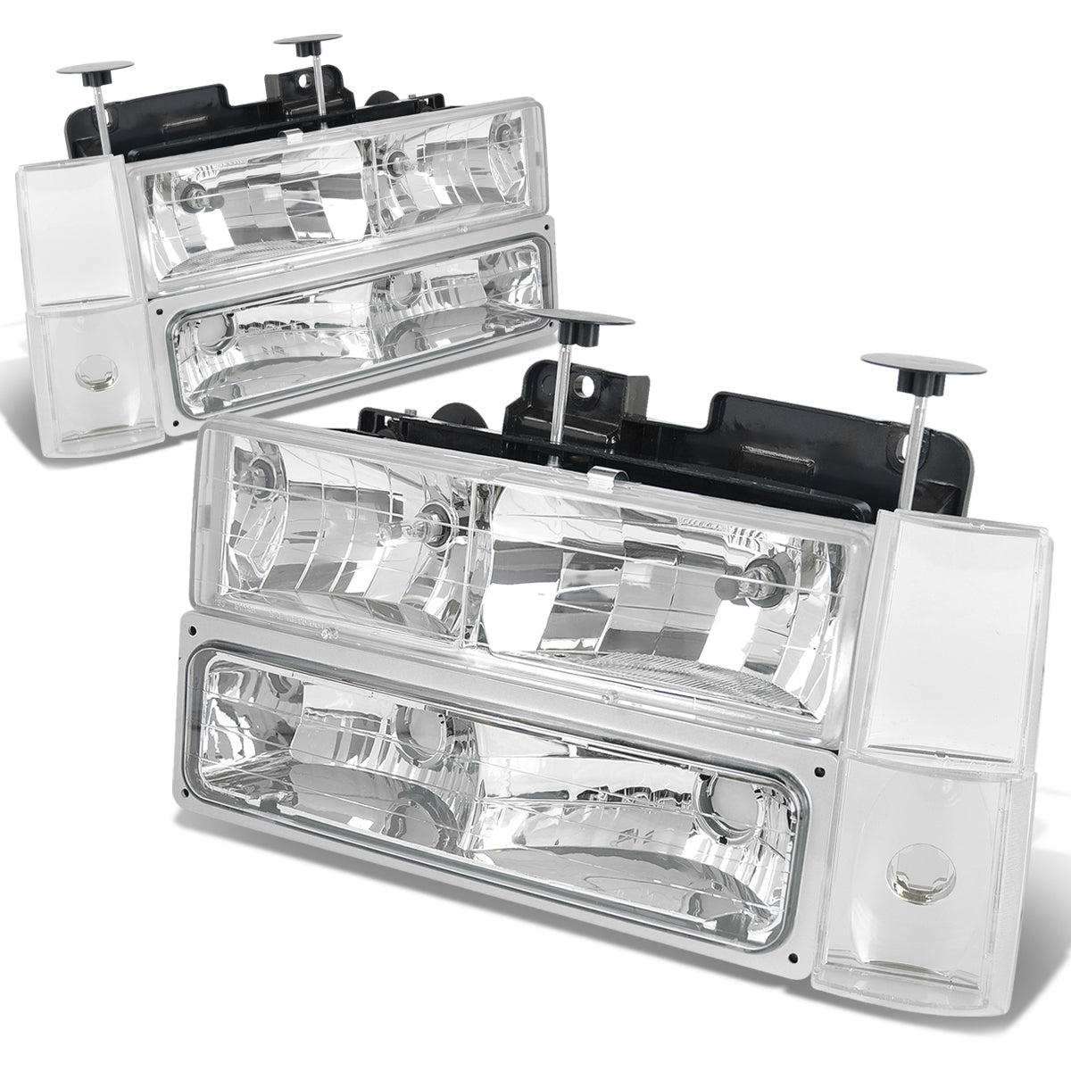 Factory Style Headlights <br>88-93 Chevy C/K 1500-3500, 92-93 Suburban