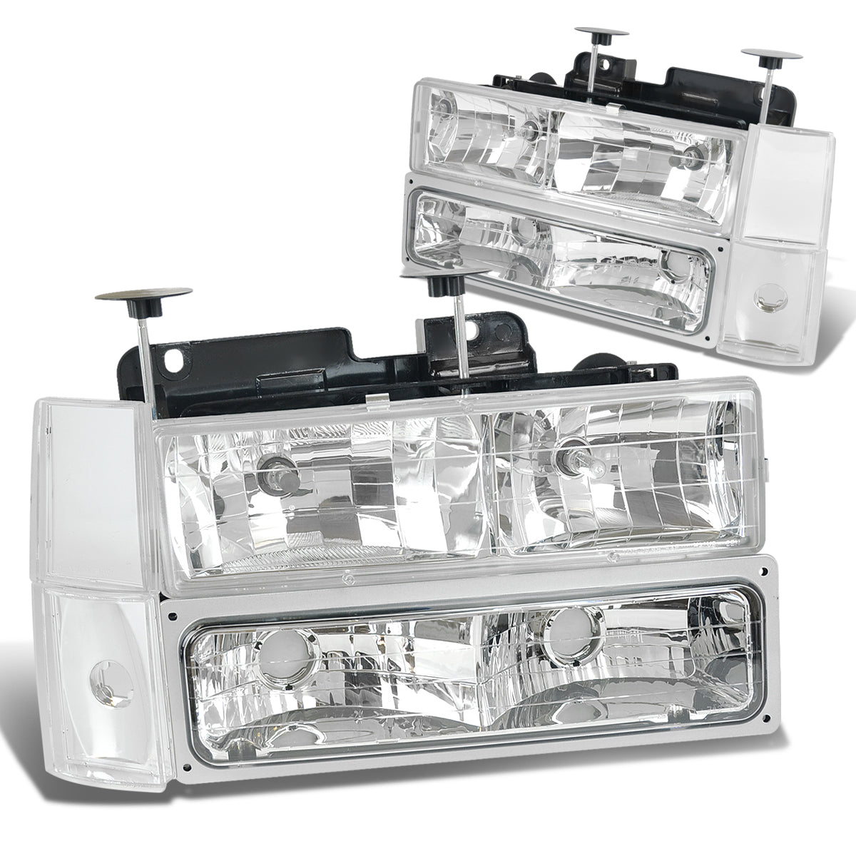 Factory Style Headlights <br>88-93 Chevy C/K 1500-3500, 92-93 Suburban