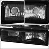 Factory Style Headlights <br>94-00 Chevy C/K 1500 2500 3500 Suburban Tahoe