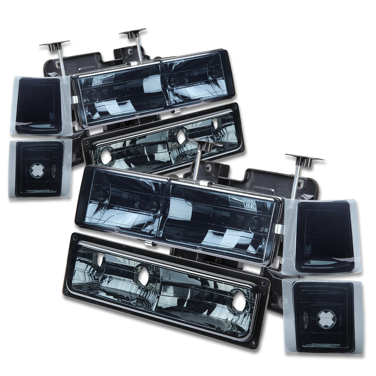 Factory Style Headlights <br>94-00 Chevy C/K 1500 2500 3500 Suburban Tahoe