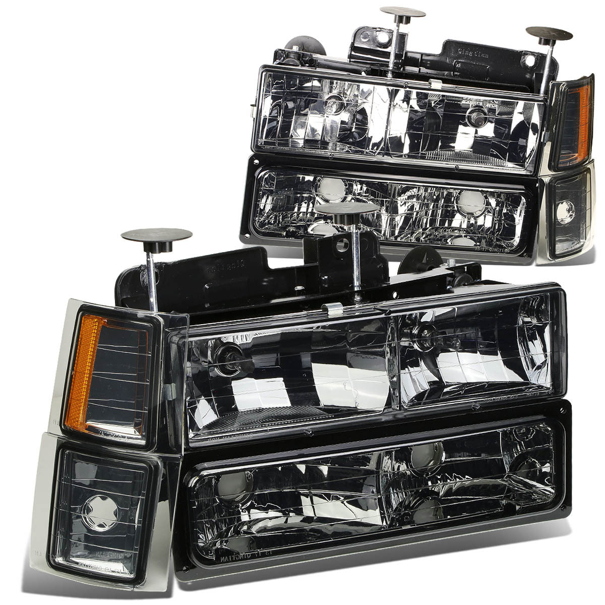 Factory Style Headlights <br>94-00 Chevy C/K 1500 2500 3500 Suburban Tahoe