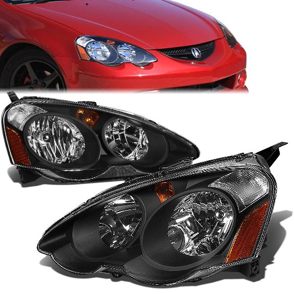 Factory Style Headlights <br>02-04 Acura RSX