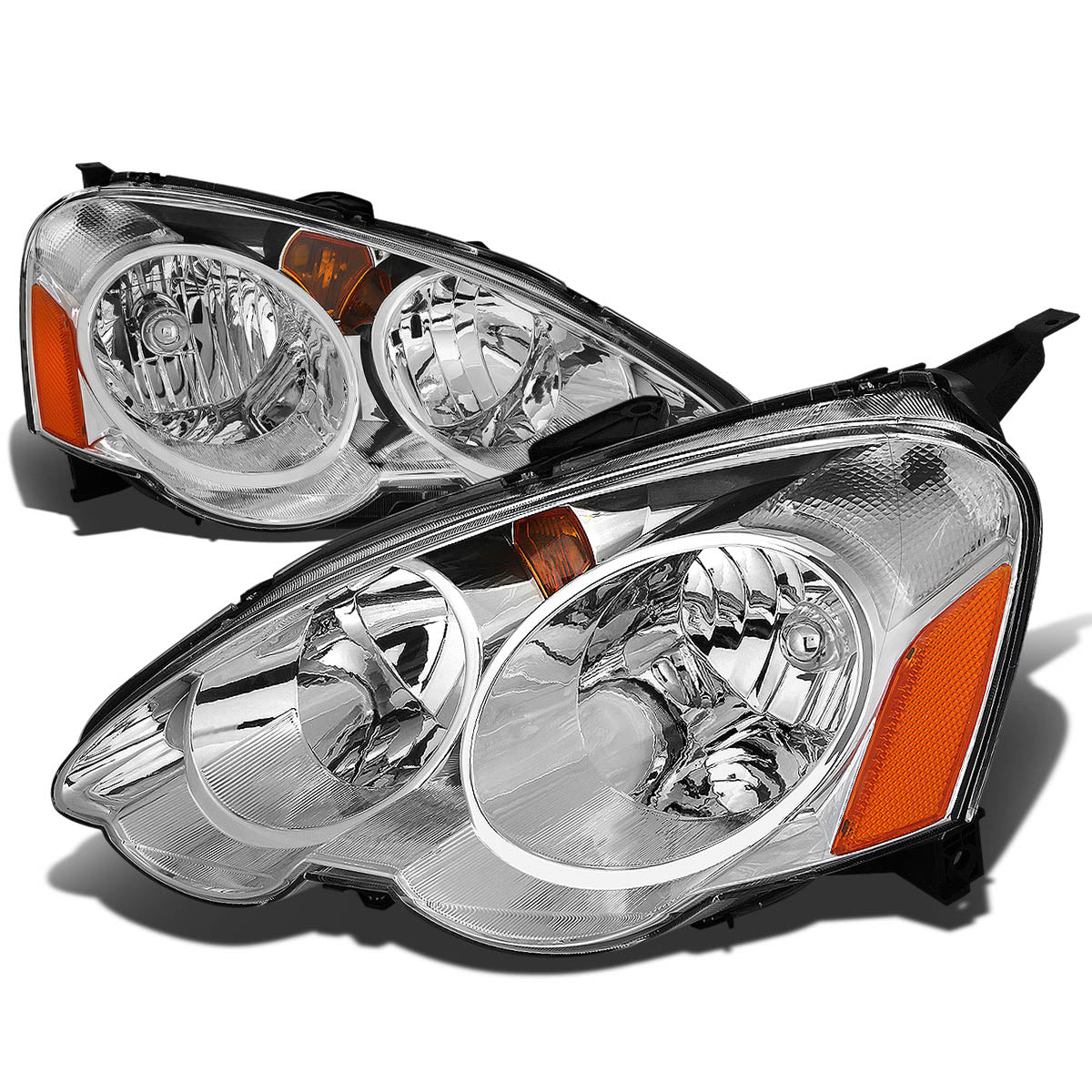 Factory Style Headlights <br>02-04 Acura RSX