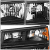 Factory Style Headlights <br>04-12 Chevy Colorado, GMC Canyon