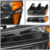 Factory Style Headlights <br>04-12 Chevy Colorado, GMC Canyon