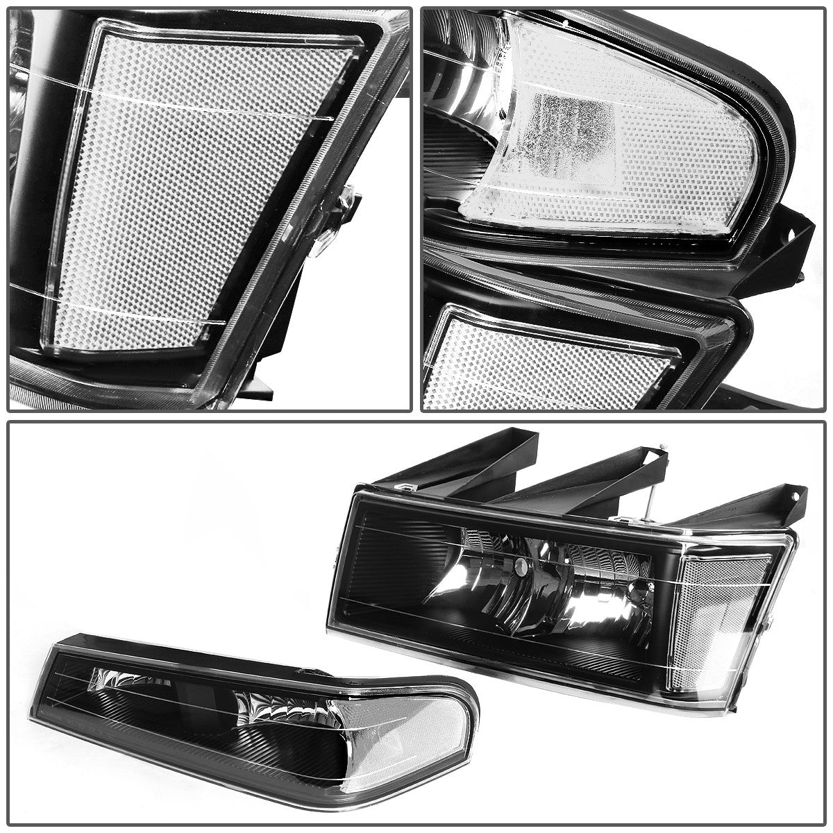 Factory Style Headlights <br>04-12 Chevy Colorado, GMC Canyon