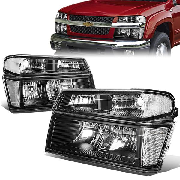 Factory Style Headlights <br>04-12 Chevy Colorado, GMC Canyon