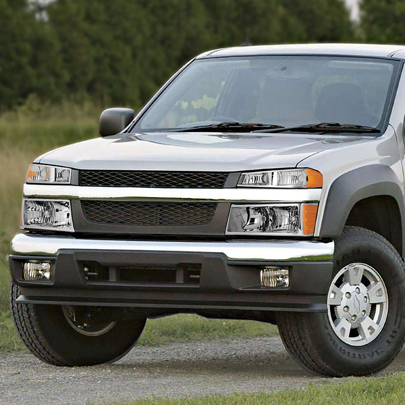 Factory Style Headlights <br>04-12 Chevy Colorado, GMC Canyon