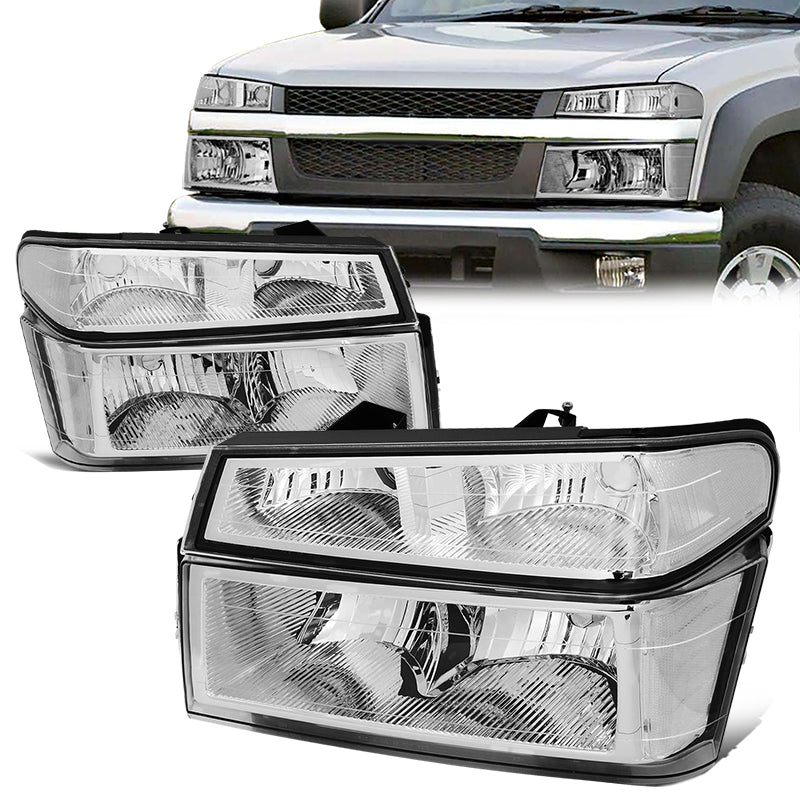 Factory Style Headlights <br>04-12 Chevy Colorado, GMC Canyon