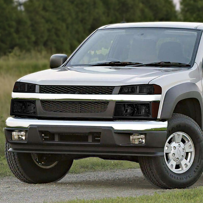 Factory Style Headlights <br>04-12 Chevy Colorado, GMC Canyon